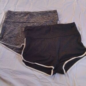 Shein 2 Pairs Scrunch Butt Shorts XL